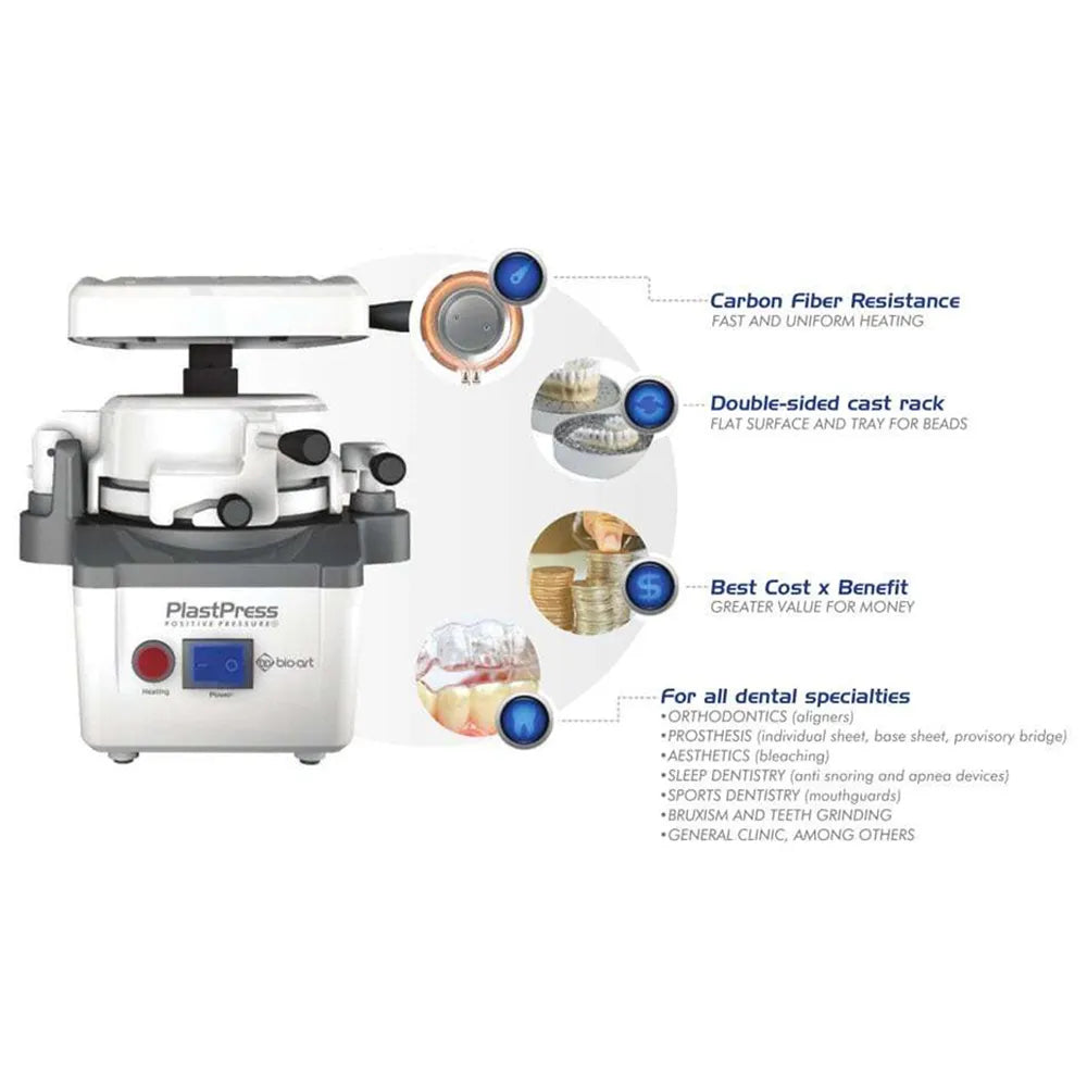 Bio-Art PlastPress 220V Vacuum Forming Machine APLT0874
