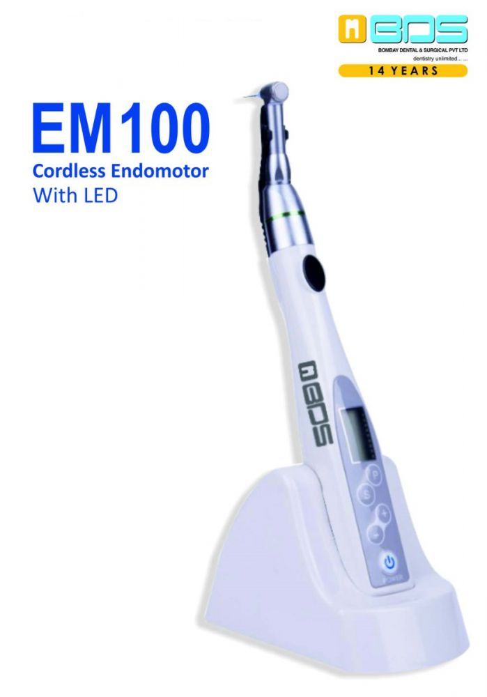 Bombay Dental EM100 Cordless Endomotor with LED