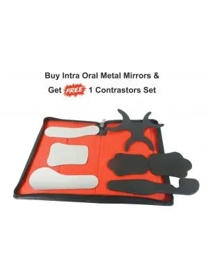 Capri Intra Oral Metal Mirrors Pack of 6