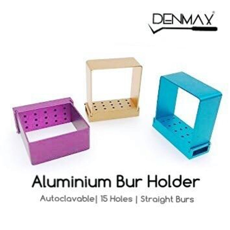 Denmax Autoclavable Aluminium Dental Bur Holder