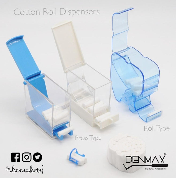Denmax Cotton Roll Press Type Dispenser