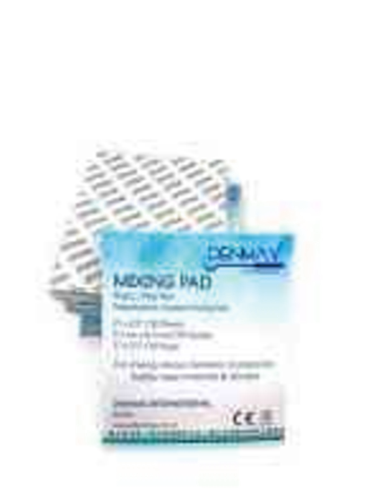 Denmax Mixing Pad - 2.5" X 3" Pack of 50 Sheets