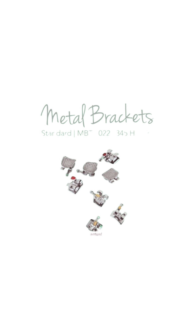 Denmax Ortho Standard MBT 022 Conventional Brackets