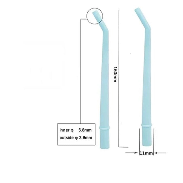 Denmax Surgical Aspirator Suction Tips - White Pack of 25Pcs