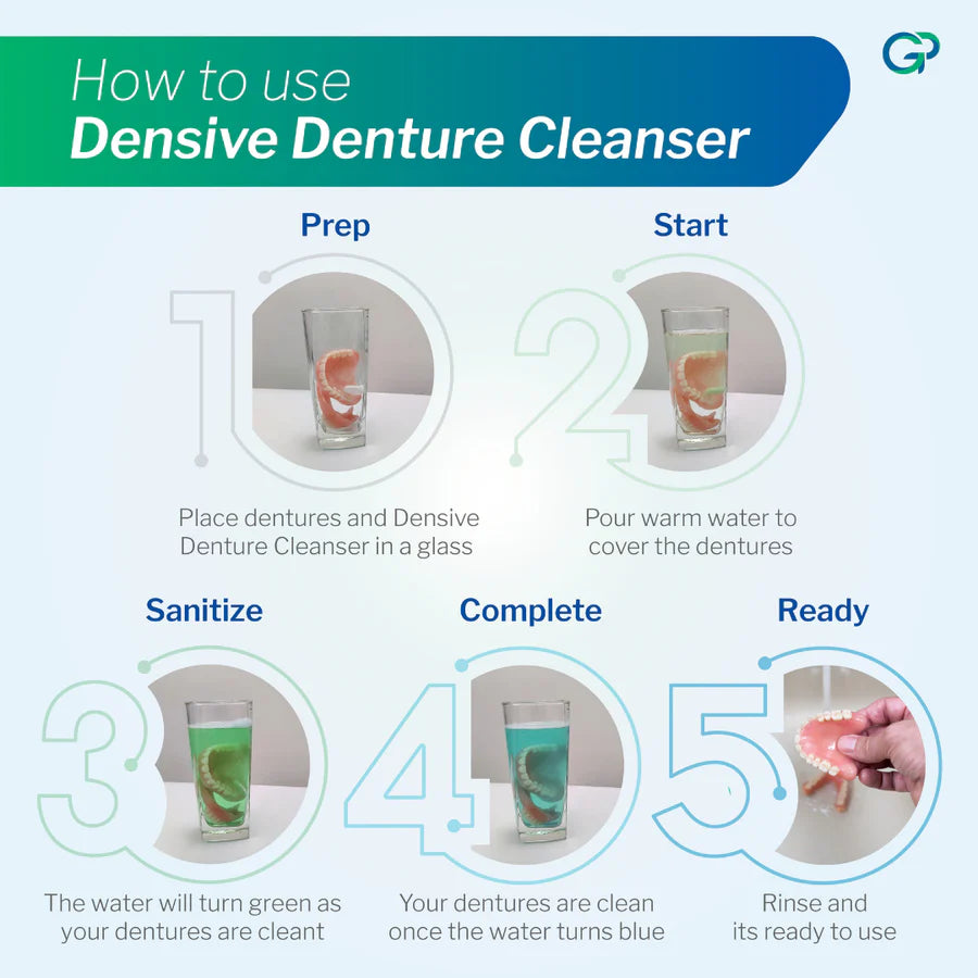 Densive Denture Cleanser Tablets