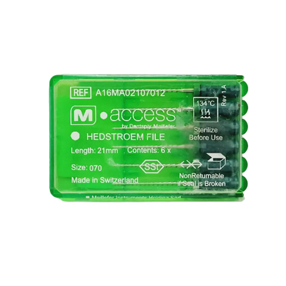 Dentsply M-Access H-Files -21mm (Hand Operated Files)