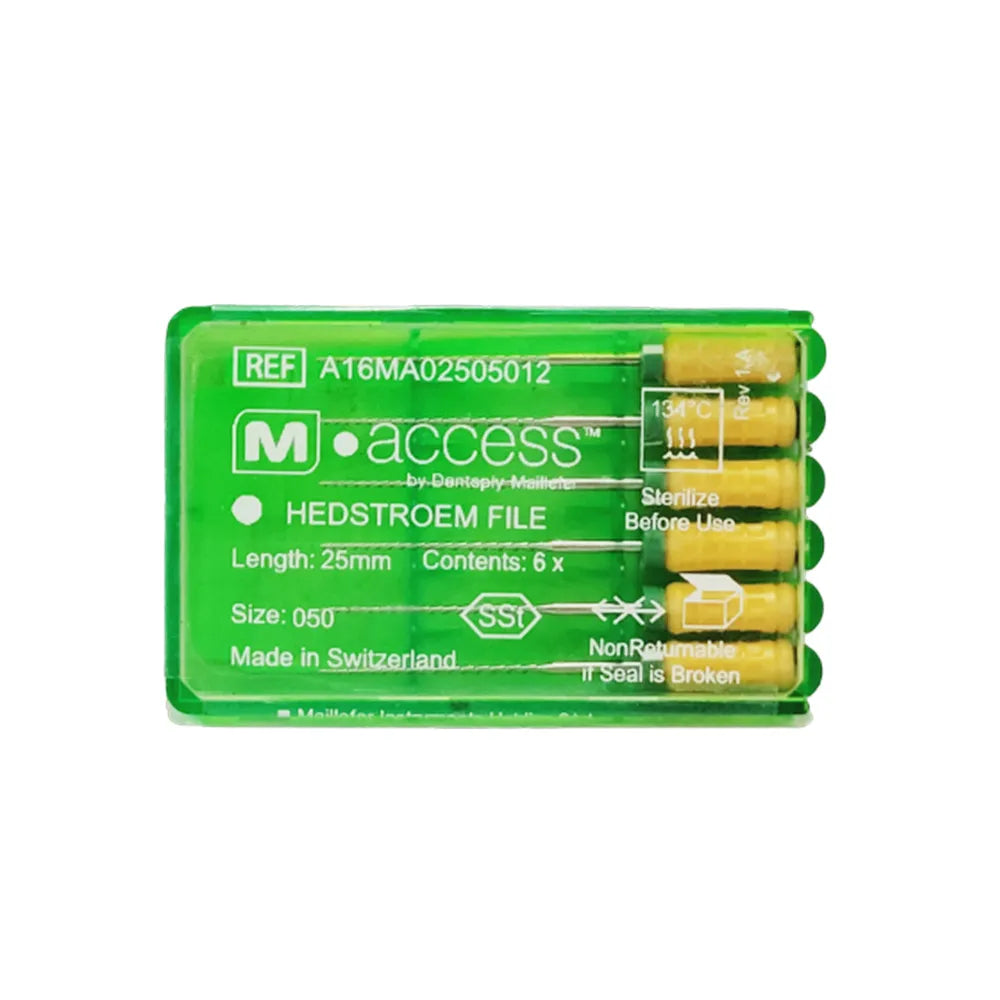 Dentsply M-Access H-Files -25mm (Hand Operated Files)