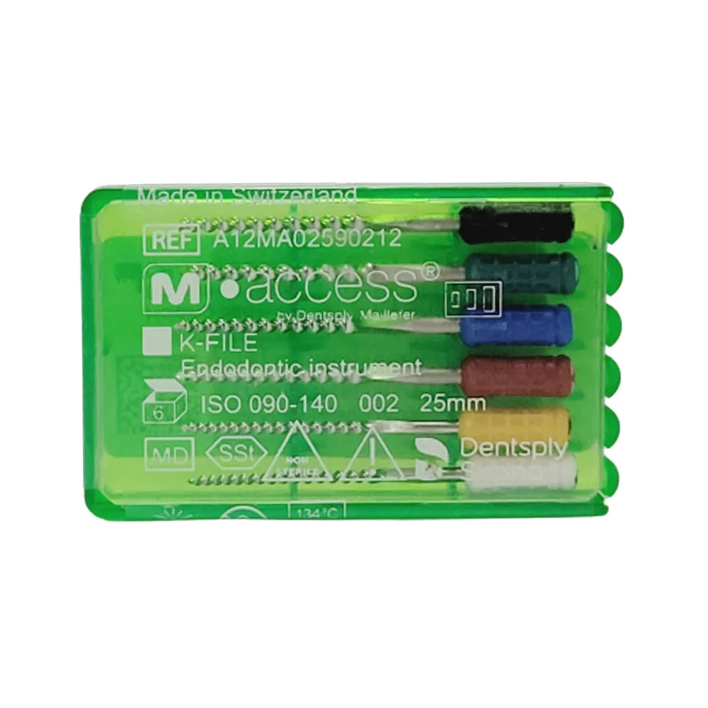 Dentsply M-Access K-Files 25mm (Hand Operated Files)