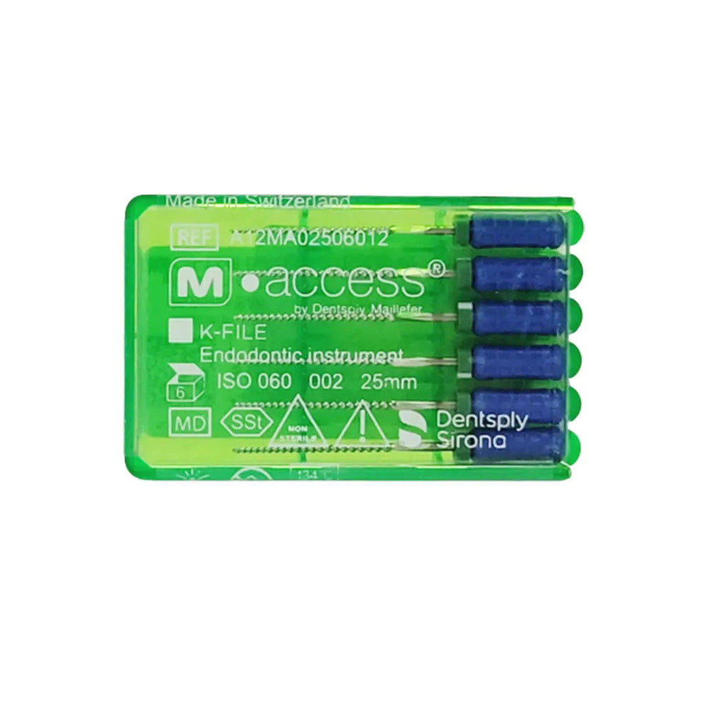 Dentsply M-Access K-Files 25mm (Hand Operated Files)