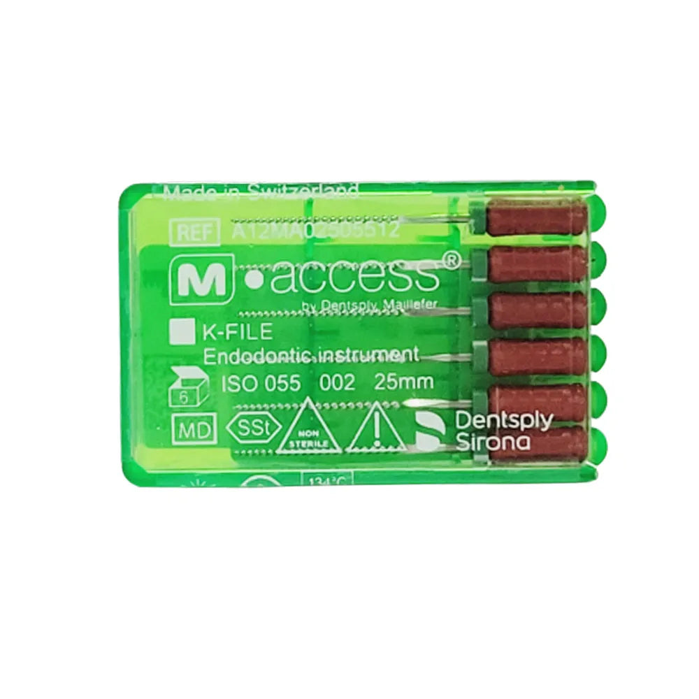 Dentsply M-Access K-Files 25mm (Hand Operated Files)
