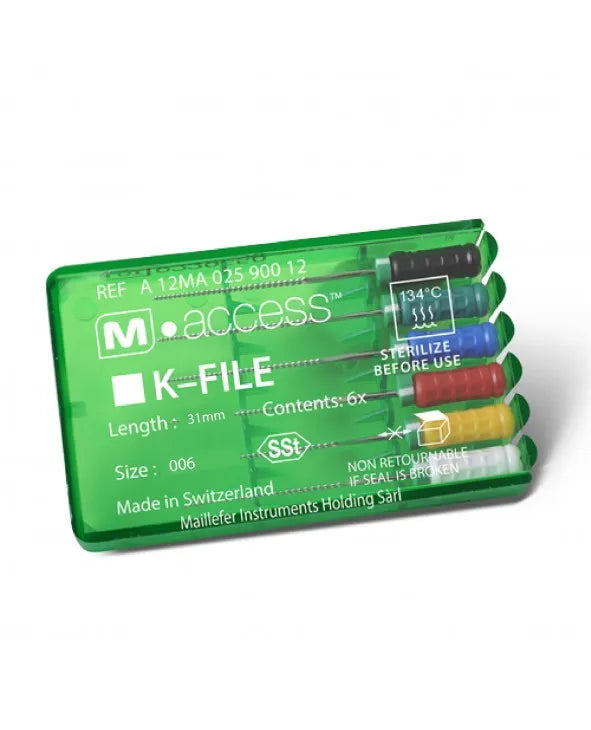 Dentsply M-Access K-Files 31mm (Hand Operated Files)