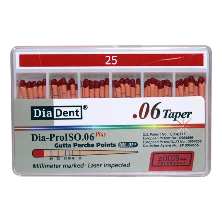 Diadent Gutta Percha Points 6%