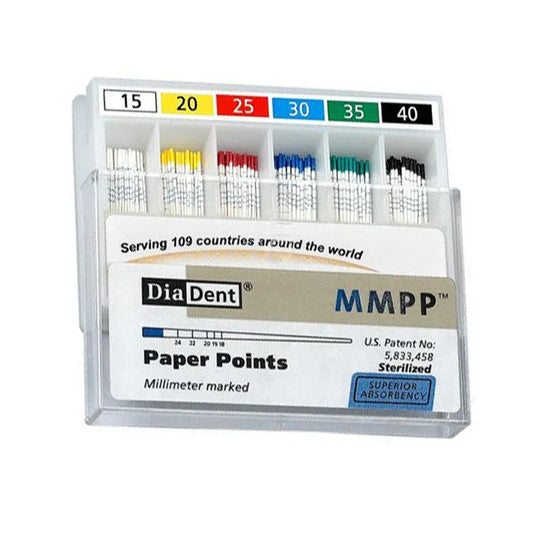 Diadent Paper Points Millimeter Marked - 2%