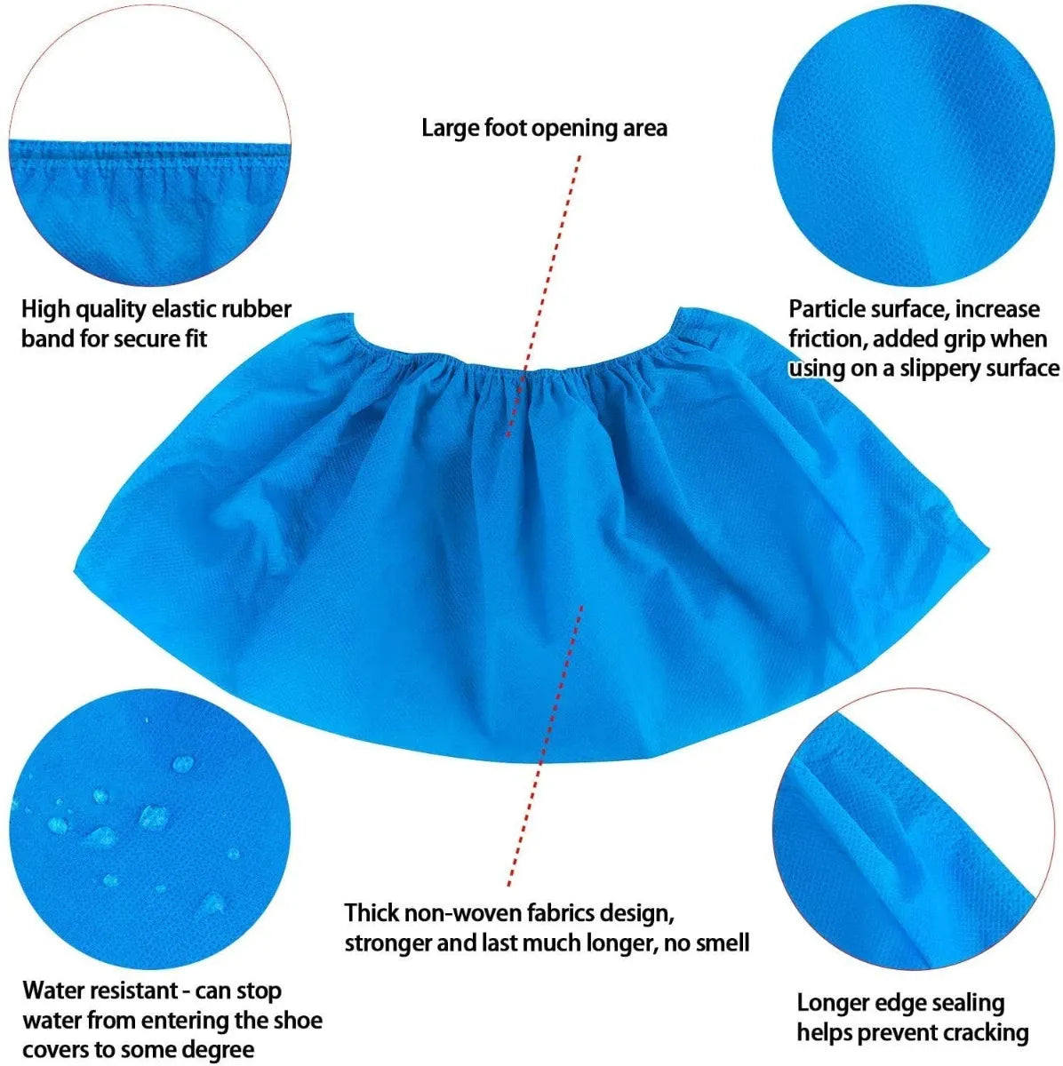 Disposable Non-Woven Shoe Cover (Pack of 100)