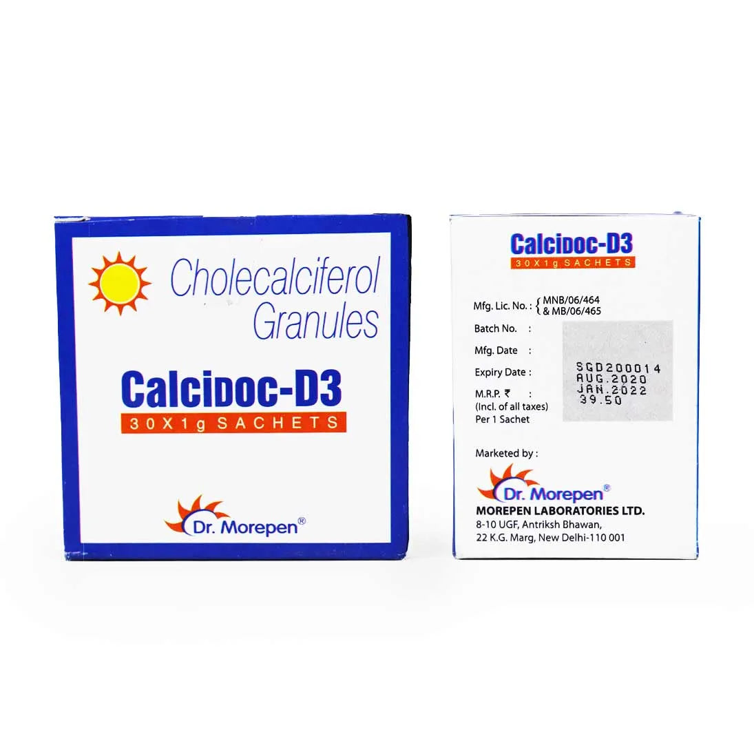 Dr. Morepen Calcidoc-D3 (Sachets)