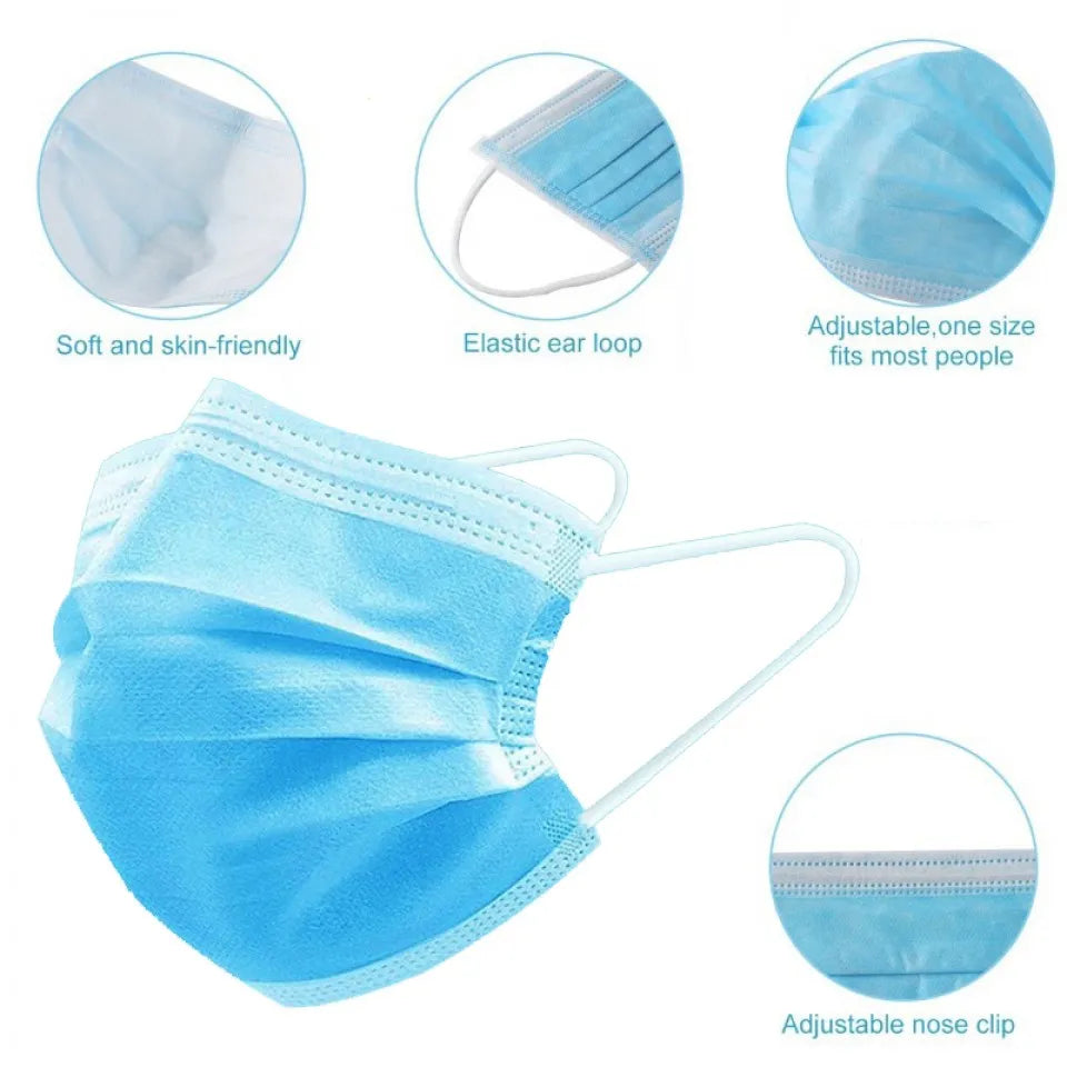 ET Dental Face Mask 4 ply ( Pack Of 100 )