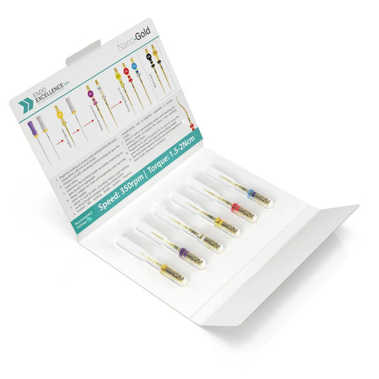 Endo Excellence Nano Gold Rotary Files -21mm