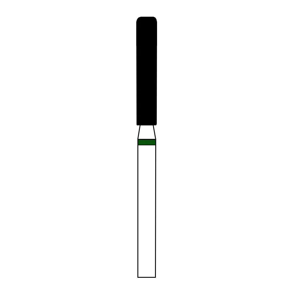 Frank Dental Cylinder Round Edge Diamond Burs SRS Series (Coarse)