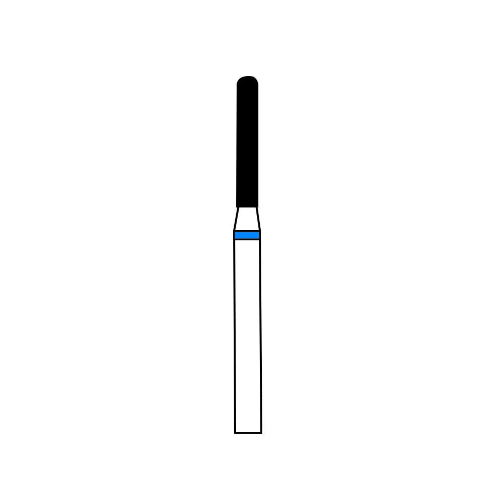 Frank Dental Round Cylinder Diamond Bur SR Series (Regular)