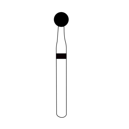 Frank Dental Round Diamond Burs BR Series (Super Coarse)