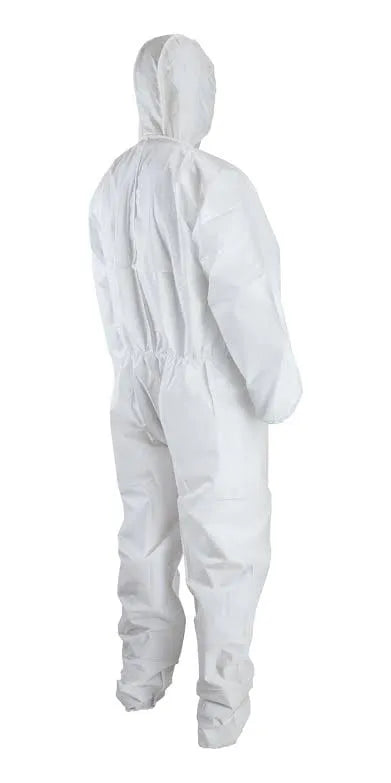 Full Body Coverall Gown Suit With Hood & Shoe Cover (Washable/Autoclavable)