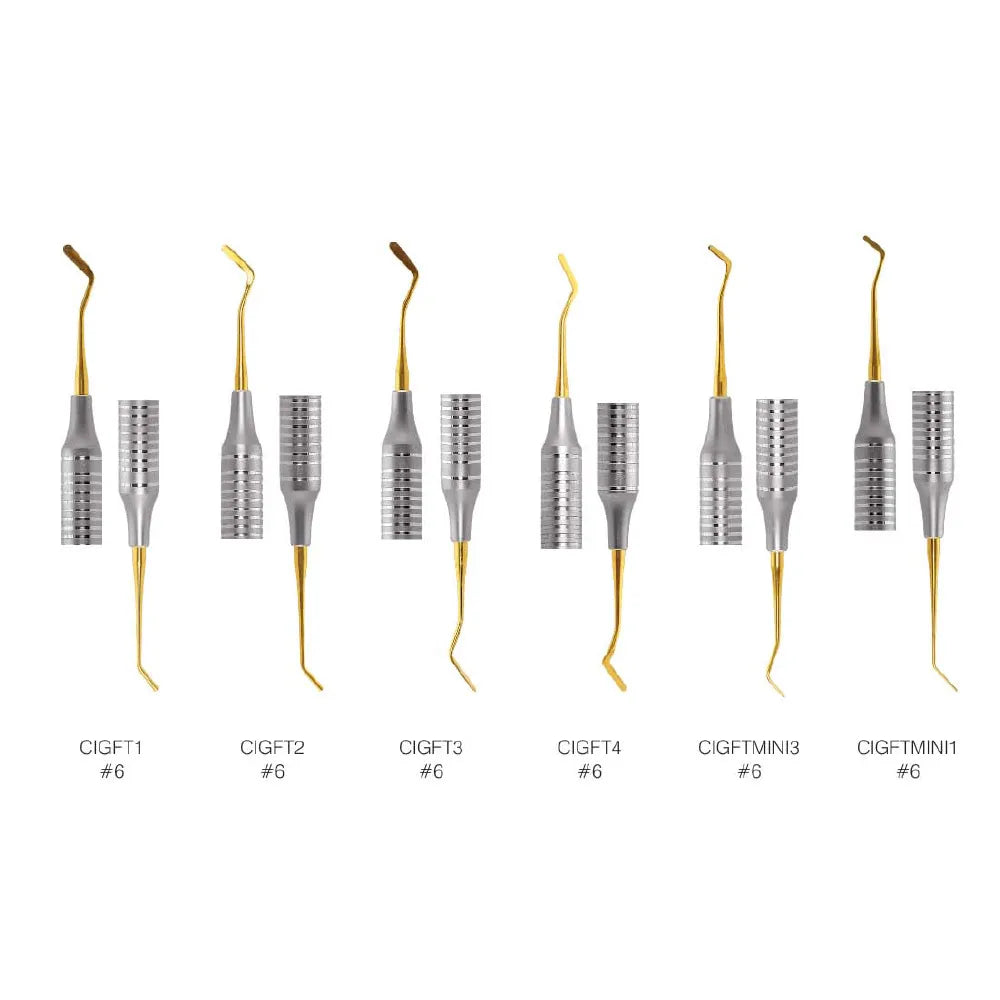 GDC Composite Instrument Flexi Thin Gold Titanium S/6 Cigfts6