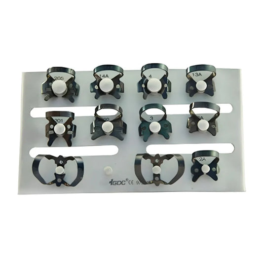 GDC Rubber Dam Clamps Set # Black (RDCOBB11)