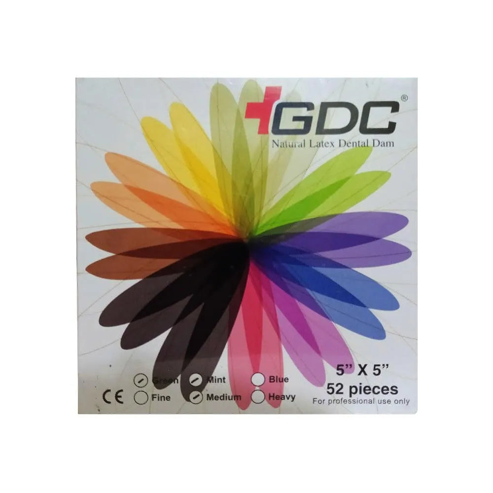 GDC Rubber Dam Sheet - Pedo 5X5 (Rdlc5X5)