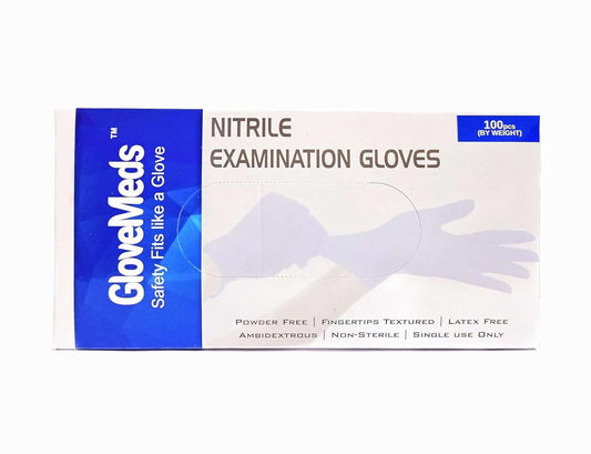 Glovemeds Examination Blue Nitrile Gloves
