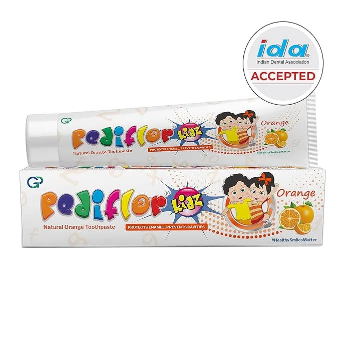 Group Pharma Pediflor Kidz Day & Night Kit With Buddy Toothbrush