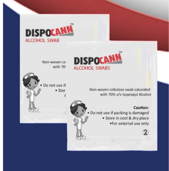 HMD Dispocann Alcohol Swab - Pack of 100