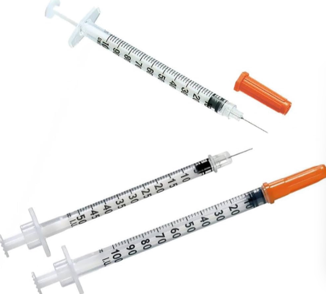 HMD Dispovan 1ml Insulin Syringe - 30G x 8mm Multi 100