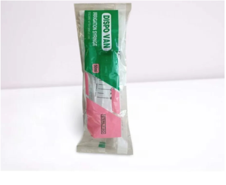 HMD Dispovan Irrigation Syringe without Needle Size-50 ml Pack Size-25