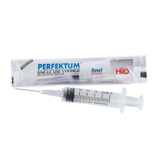 HMD Perfektum Syringe without Needle - 10ml Pack of 50
