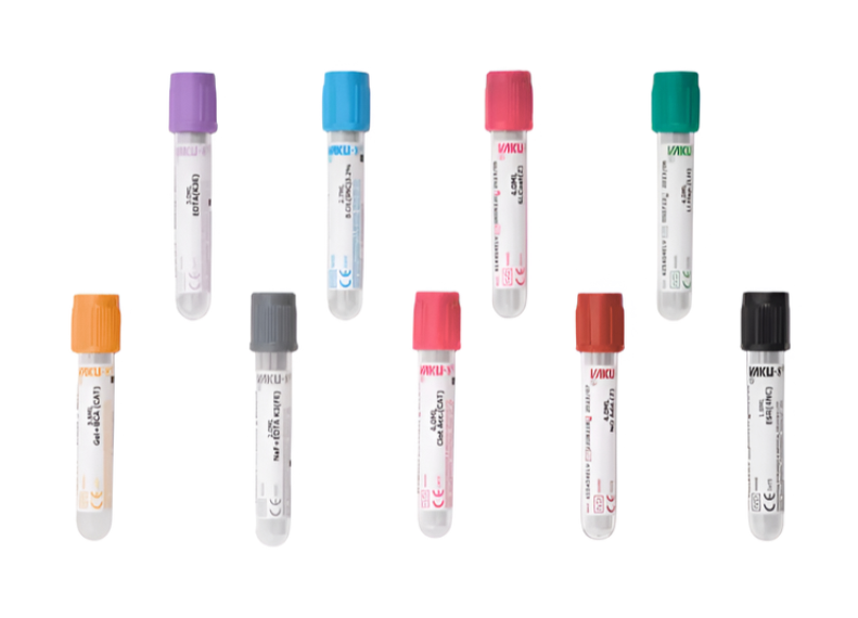 HMD Vaku-8 Clot Activator Vaccum Blood Collection Tube - 4ml Pack of 100 Pieces (417404ELV)