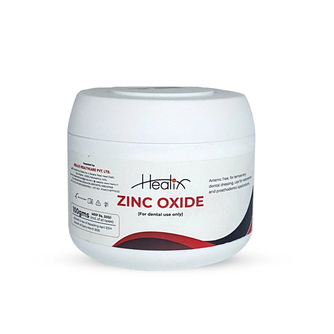 Buy Healix Zinc Oxide Powder 100 GM – Oralkart