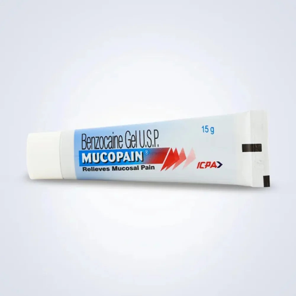 ICPA Mucopain Benzocaine Gel For Mouth Ulcers