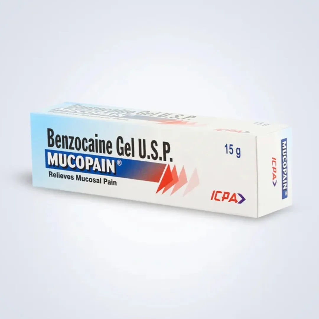 ICPA Mucopain Benzocaine Gel For Mouth Ulcers