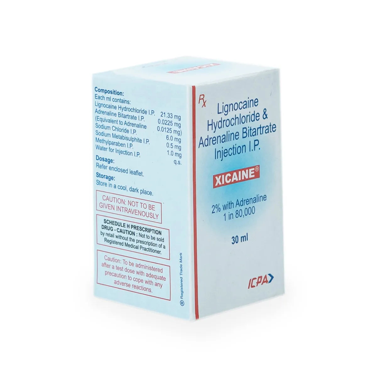 ICPA Xicaine Local Anesthetic 30ml