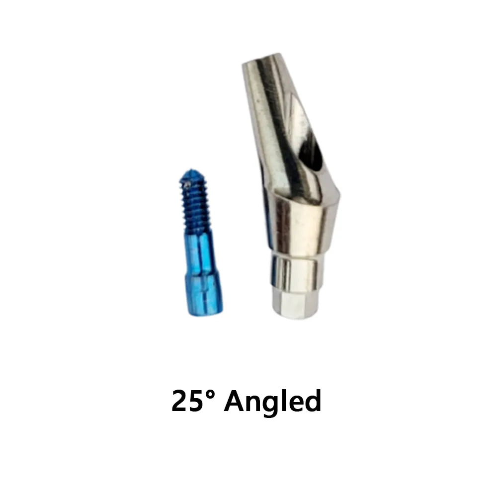 Impact Compressive Internal Hex Dental Implant Abutment - Angled