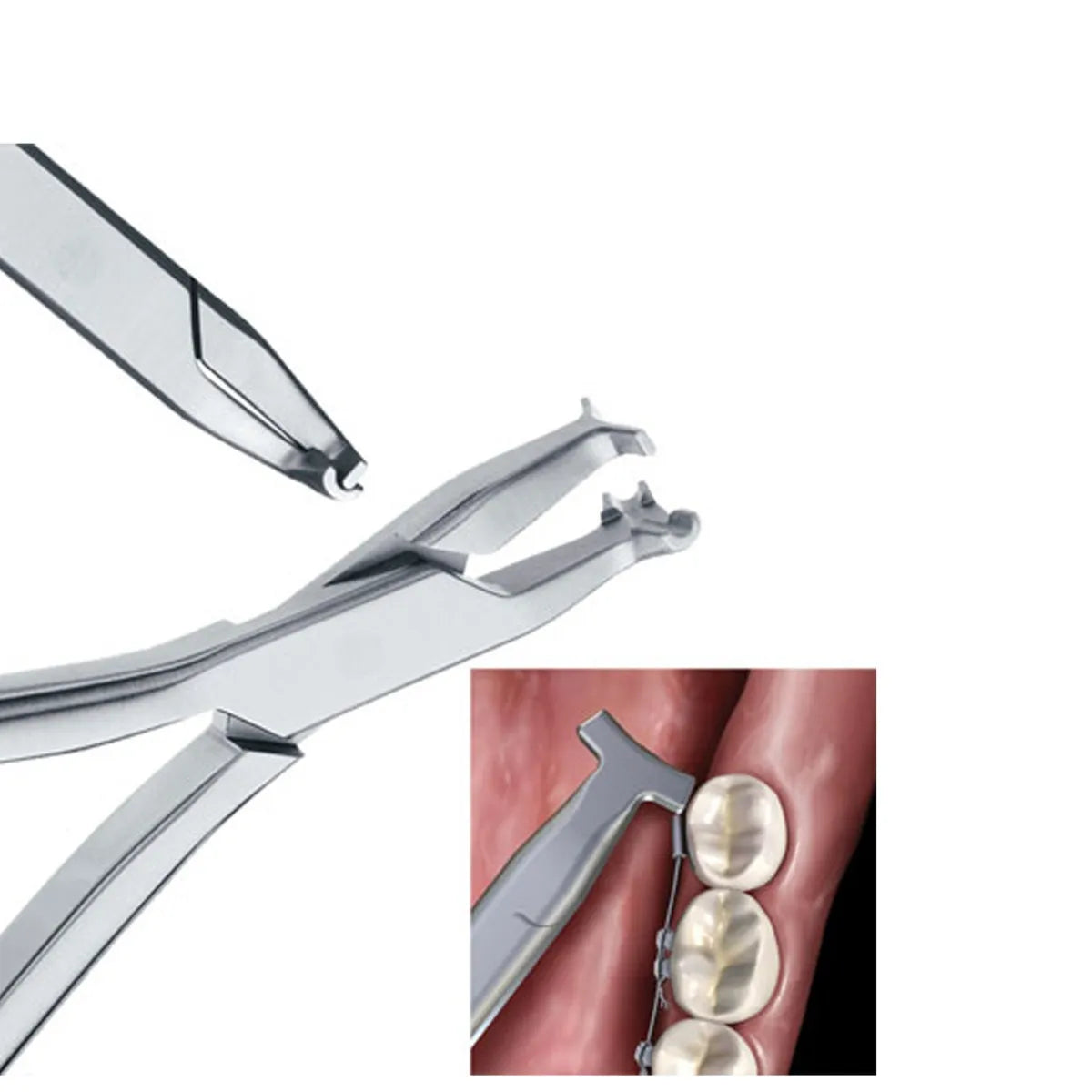 JJ Ortho Lingual Hammer Head NiTi Plier (90.01.05)