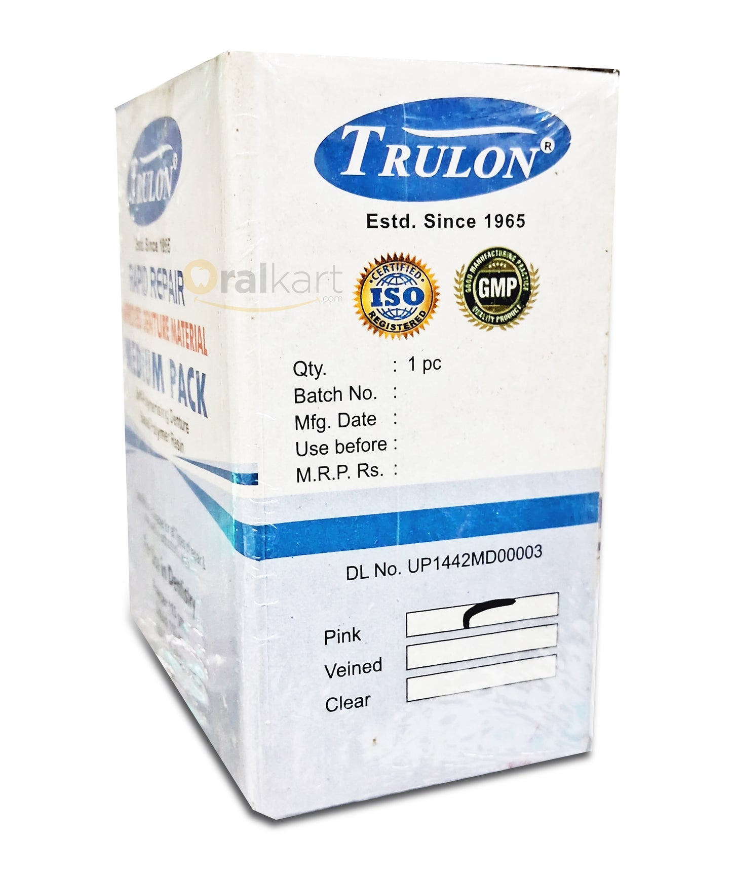 Jayna Rapid Repair (RR) Cold Cure – Lab Pack
