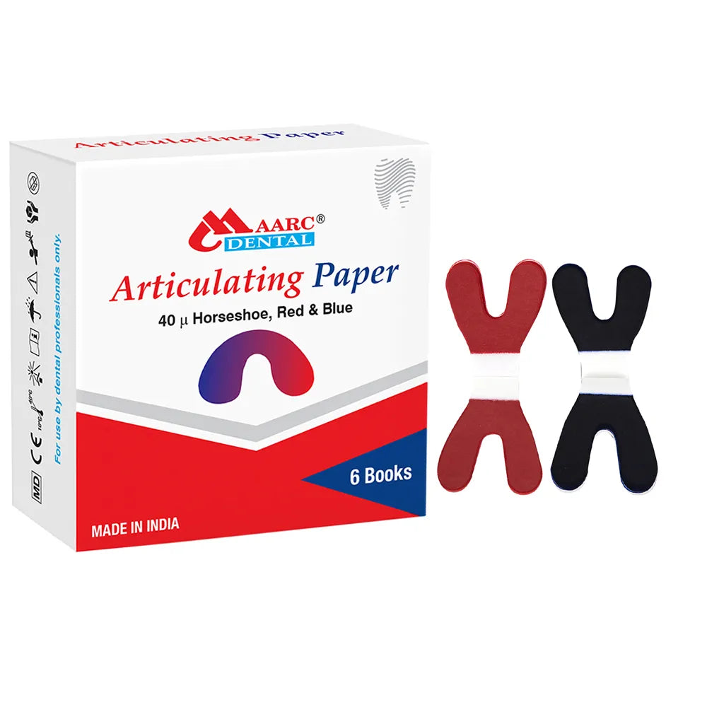Maarc Articulating Paper (Horseshoe Shape) 40µ Microns
