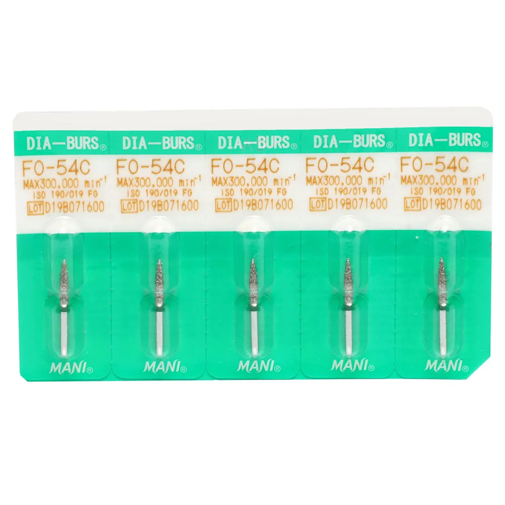 Mani Diamond Burs - Flame Ogival End / Fo Series