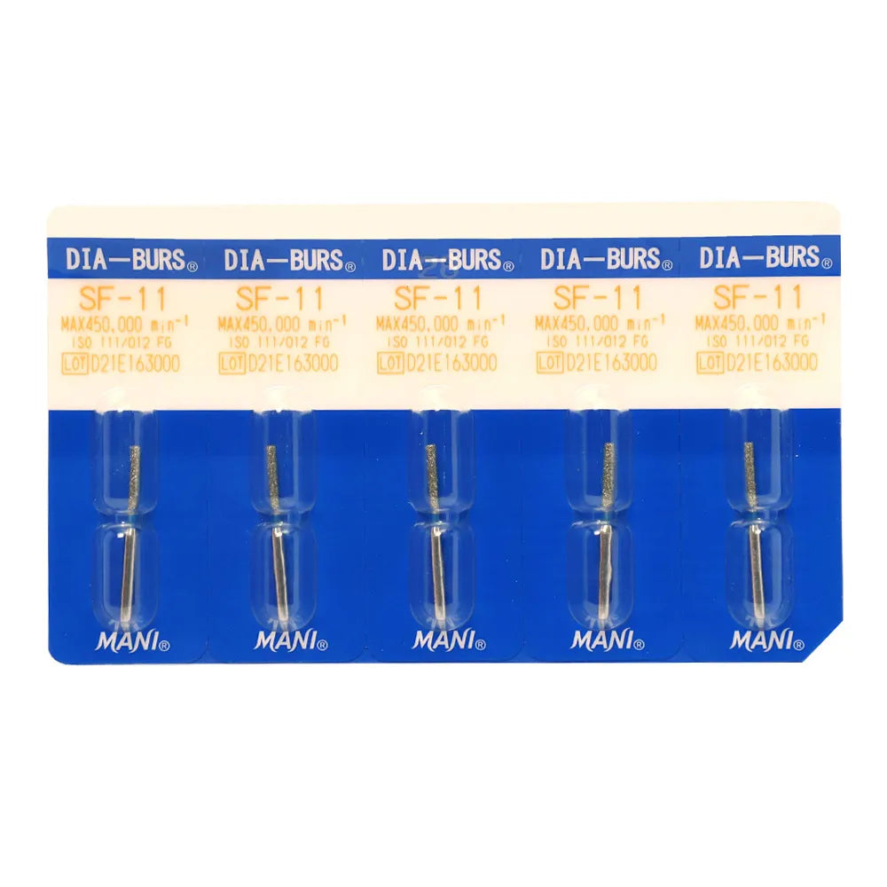 Mani Diamond Burs - Straight Flat End / Sf Series