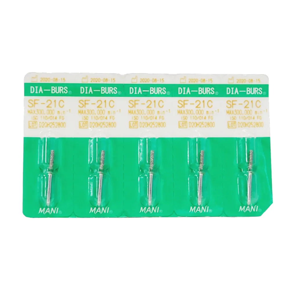 Mani Diamond Burs - Straight Flat End / Sf Series