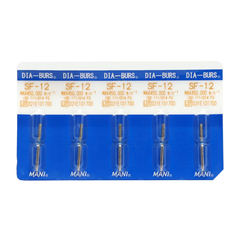 Mani Diamond Burs - Straight Flat End / Sf Series