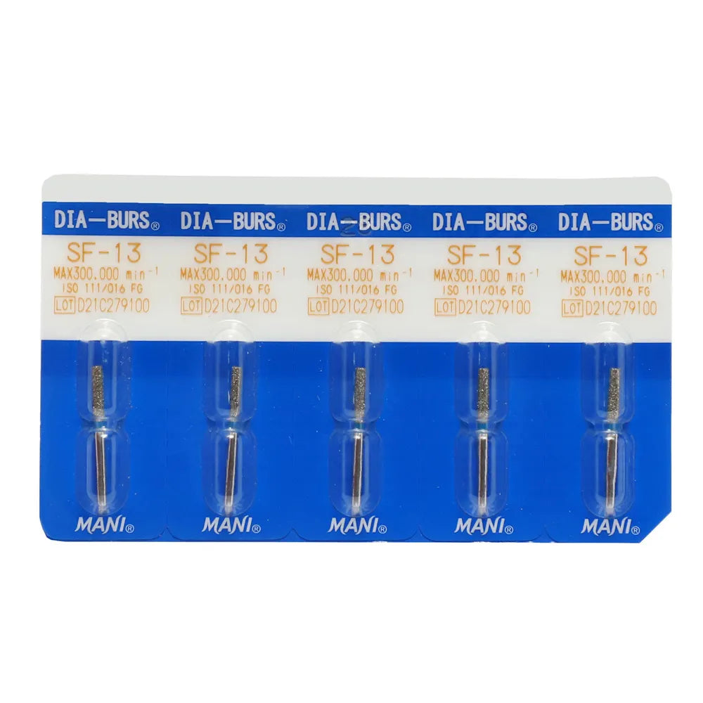 Mani Diamond Burs - Straight Flat End / Sf Series