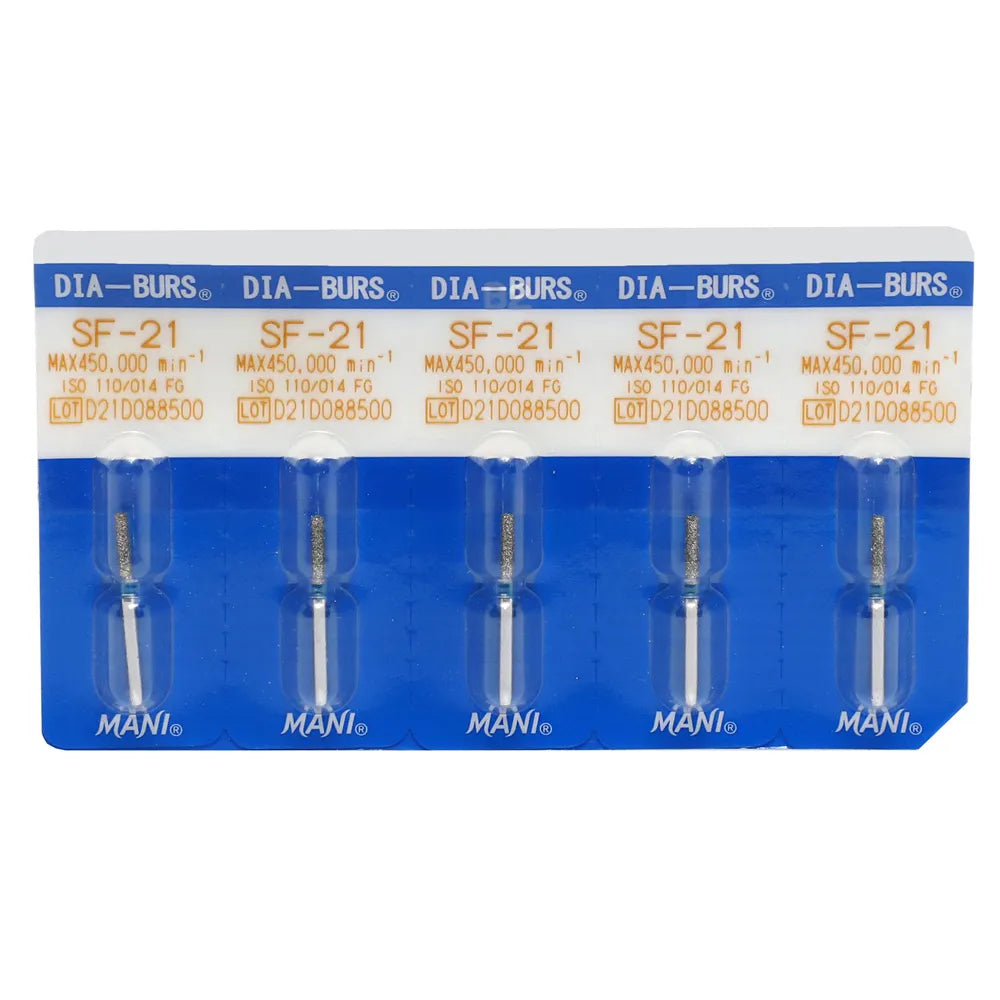 Mani Diamond Burs - Straight Flat End / Sf Series