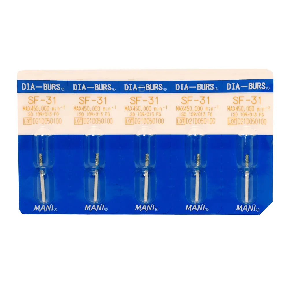 Mani Diamond Burs - Straight Flat End / Sf Series